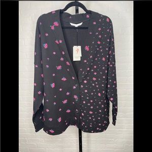 NWT The nines by Hatch size Large floral cardigan